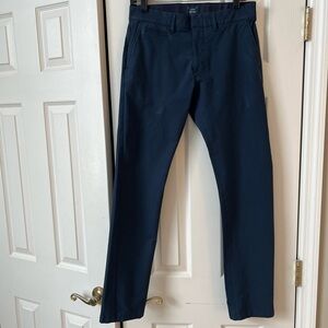 J. Crew Tech pant. Navy. 29x32. NWOT